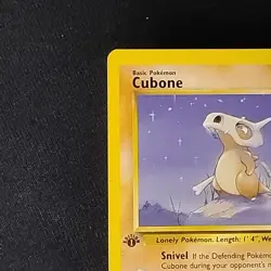 Pokemon TCG Cubone Jungle 50/64 1st Edition NM - Image 2