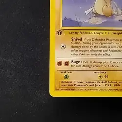 Pokemon TCG Cubone Jungle 50/64 1st Edition NM - Image 5