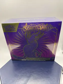 Pokemon TCG Scarlet and Violet Base Set Elite Trainer Box ETB Miraidon - Image 1