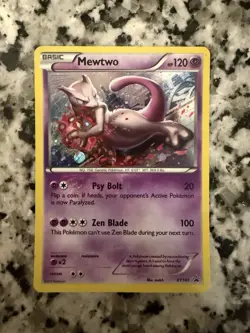 Mewtwo (Cosmos Holo) Holo Pokemon XY Black Star Promo #XY101 LP - Image 1