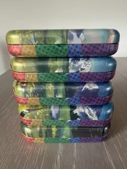 Pokemon TCG: Ascended Heroes 5 x Mini Tins Full Art Set NEW FACTORY SEALED - Image 4
