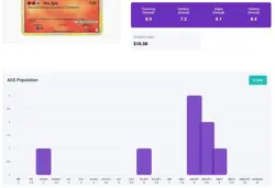 Pokemon HeartGold SoulSilver Typhlosion 32/123 AGS NM-MT 8 Cracked Ice Holo 2010 - Image 3