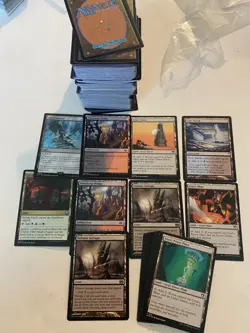 HUGE MTG LOT! all lands! NO BASIC LANDS. includes foils. Magic the gathering - Image 1