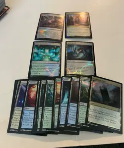 HUGE MTG LOT! all lands! NO BASIC LANDS. includes foils. Magic the gathering - Image 2