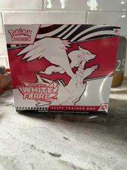 Pokemon Scarlet & Violet White flare Elite Trainer Box ETB Sealed - Image 1