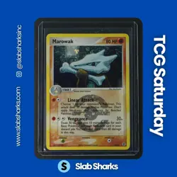 2004 POKEMON EX FIRERED & LEAFGREEN #7/112 MAROWAK REVERSE HOLO - Image 1