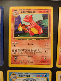 Lot of 6 Base Set (1999) Pokemon - 50% MV - Arcanine, Charmeleon, Voltorb, etc - Image 5