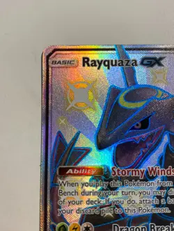 Rayquaza GX holo finish full art 177a/168 Pokemon TCG 2019 - Image 3