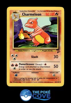 Charmeleon 35/130 | Base Set 2 | Pokemon Uncommon | LP - Image 1