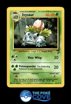 Ivysaur 44/130 | Base Set 2 | Pokemon Uncommon | LP - Image 1