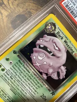 Pokemon 1st Edition Team Rocket Dark Weezing 14/82 Holo Rare - PSA 7 NM! - Image 5