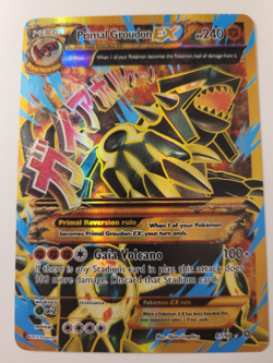 Primal Groudon EX (Shiny Full Art) Pokemon XY-Ancient Origins 97/98 - Image 1