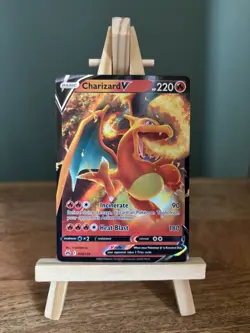 Charizard V 018/159 -Crown Zenith - Ultra Rare - Pokemon TCG - NM - Image 1