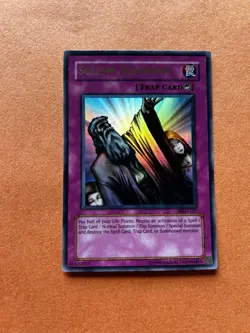 Yugioh Solemn Judgment Metal Raiders MRD-EN127 Unlimited Ultra Rare Trap - Image 4