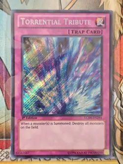 Yu-Gi-Oh! TCG Torrential Tribute LCJW-EN294 1st Edition Secret Rare - Image 1