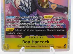Boa Hancock PRB02-017 Foil | NM | One Piece English - Image 2