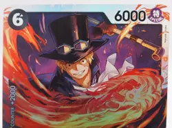 Sabo PRB02-014 Foil | NM | One Piece English - Image 3