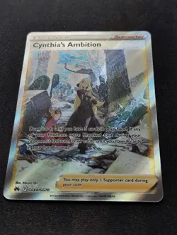 Pokemon TCG Cynthia's Ambition Crown Zenith Galarian Gallery GG60/GG70 - Image 2