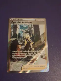 Pokemon TCG Crown Zenith Galarian Gallery Holo Cynthia's Ambition GG60/GG70 🔥 - Image 1