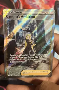 Pokemon TCG Cynthia's Ambition Crown Zenith: Galarian Gallery GG60/GG70 Ultra - Image 2