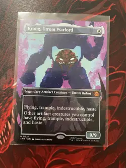 Krang Ultrom Warlord [foil / Borderless / Silhouette] - Image 1