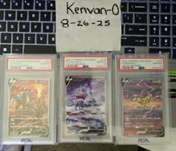 Sequential PSA 10 Entei Suicune Raikou V - Japanese VSTAR Universe Pokemon - Image 1