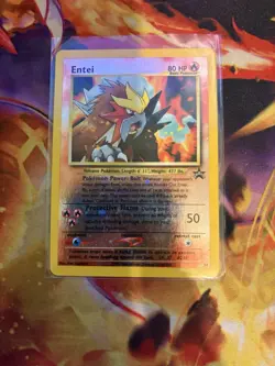 Pokemon TCG Entei Wizards Black Star Promos 34 Holo Promo Promo - Image 1