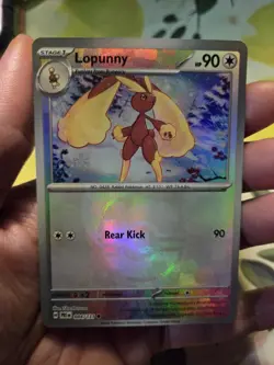 Lopunny Prismatic Evolutions Master Ball Pattern Holo 084/131 Pokemon TCG - Image 1