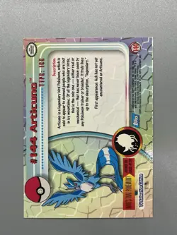 Pokemon Topps Articuno #144 NM Holo Foil - Image 4
