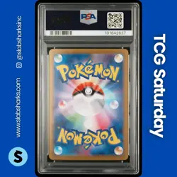 2024 POKEMON TERASTAL FEST JP #222/187 RAGING BOLT EX SPECIAL ART RARE PSA 10 - Image 2