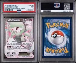 2016 POKEMON XY GENERATIONS RADIANT COLLECTION #RC30 FULL ART/GARDEVOIR EX PSA 7 - Image 3