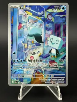 Eiscue 205/193 Paldea Evolved Illustration Rare Scarlet & Violet Pokemon TCG NM - Image 1