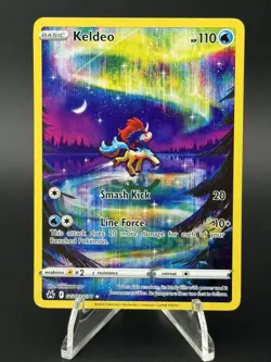 Pokemon Keldeo Ultra Rare Holo Crown Zenith: Galarian Gallery GG07/GG70 NM - Image 1