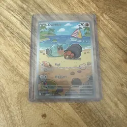 Pokemon TCG Dwebble 129/086 Illustration Rare SV10.5: Black Bolt - Image 1