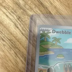Pokemon TCG Dwebble 129/086 Illustration Rare SV10.5: Black Bolt - Image 2