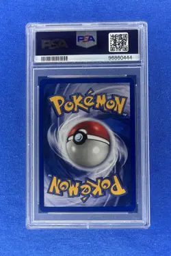 DARK SLOWBRO-HOLO 1ST EDITION 2000 Tail SWIRL POKEMON ROCKET 12/82 PSA 7 - Image 2