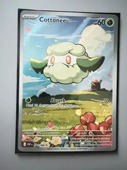 2025 Pokemon SV White Flare WHT EN Cottonee 090/086 - Image 1