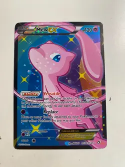 Pokemon TCG Mew EX RC24/RC25 Legendary Treasures Full Art Rare - Image 1