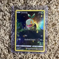 Pokemon TCG Turtwig GG31/GG70 Crown Zenith Full Art Holo Ultra Rare - Image 1
