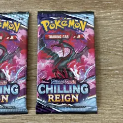 Lot 3 Pokemon Chilling Reign Booster Pack Sealed Sword Shield TCG - Image 4