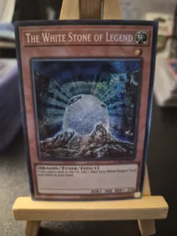 The White Stone of Legend - LCKC-EN010 - Secret Rare - Unlimited NM Yugioh! - Image 1
