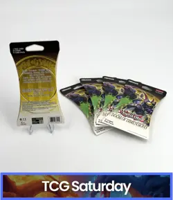 2025 YU-GI-OH! DOOM OF DIMENSIONS SLEEVED BOOSTER PACK LOT OF 5 - Image 2