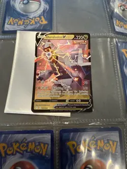 Pokemon TCG Duraludon V Ultra Rare Cards 122/203 Halo Near Mint - Image 2