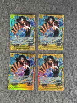 One Piece Bartholomew Kuma SEC OP12-119 Legacy Of The Master Playset x4 NM - Image 1