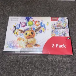 Costco Pokemon Prismatic Evolutions 2-Pack Trainer Box and Booster Bundle Sealed - Image 1