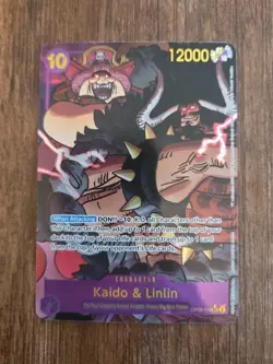 ONE PIECE TWO LEGENDS Kaido and Linlin OP08-119 SEC Parallel Alternate Art NM - Image 1