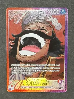 One PIECE Gol.D.Roger (Alternate Art) OP13-003 Carrying On His Will Foil - Image 1