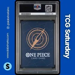 2024 ONE PIECE 1ST ANNIVERSARY SET #OP01-016 NAMI RARE PSA 10 - Image 2