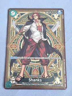 Shanks St16-004 (sp Full Art) Op11 A Fist Of Divine Speed One Piece - Image 1