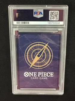 2024 One Piece English #033 Monkey D. Luffy 2023 CS Event Pack PSA 10 GEM MINT - Image 2